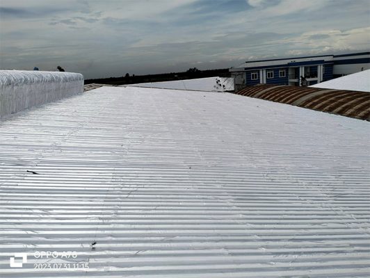 Dự án công trình dán chống thấm ,chống nóng cách nhiệt mái nhà xưởng 15.000m² cho CÔNG TY TNHH SMART SHIRTS GARMENTS MANUFACTURING